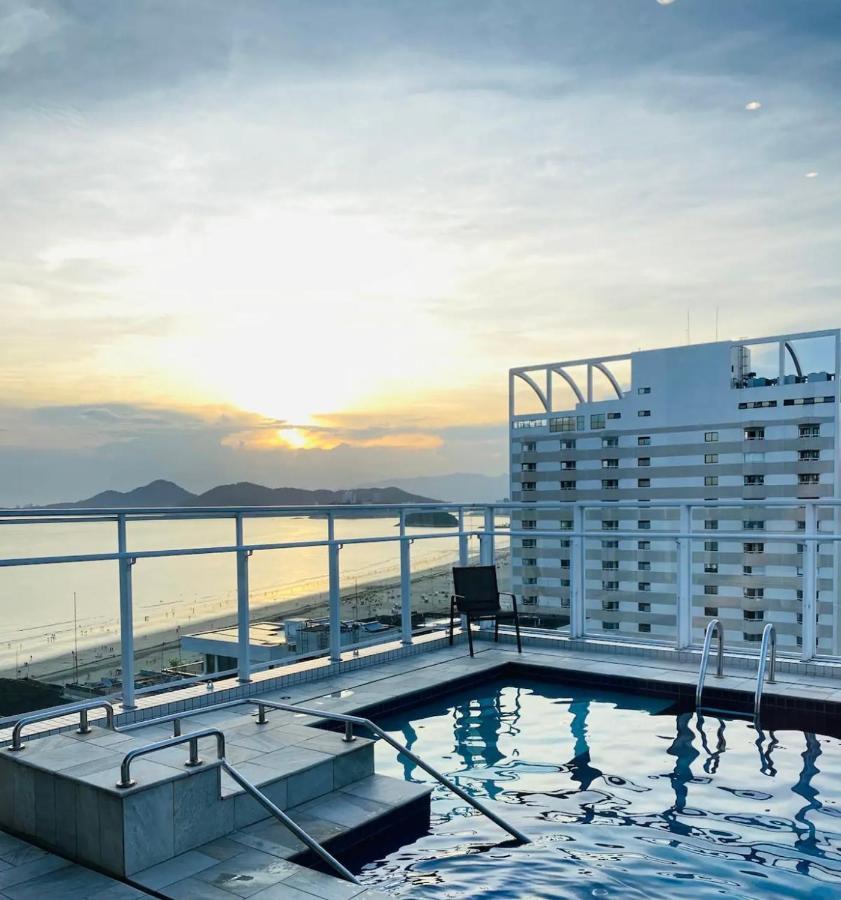 Apartamento Flat Vista Mar Em Santos Exterior foto
