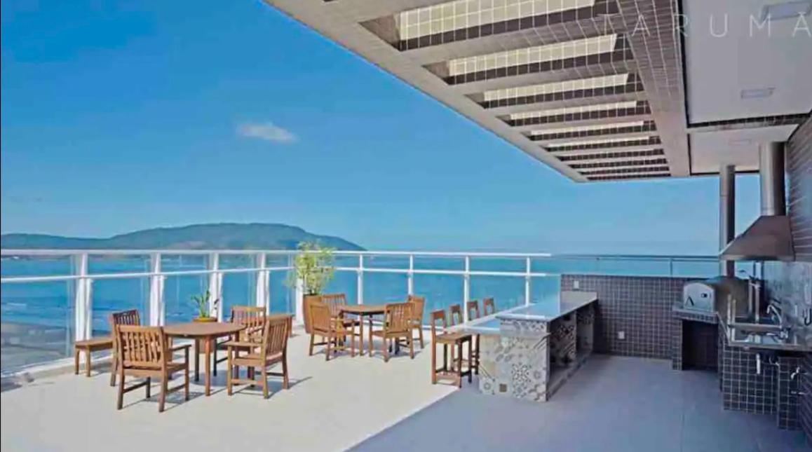 Apartamento Flat Vista Mar Em Santos Exterior foto