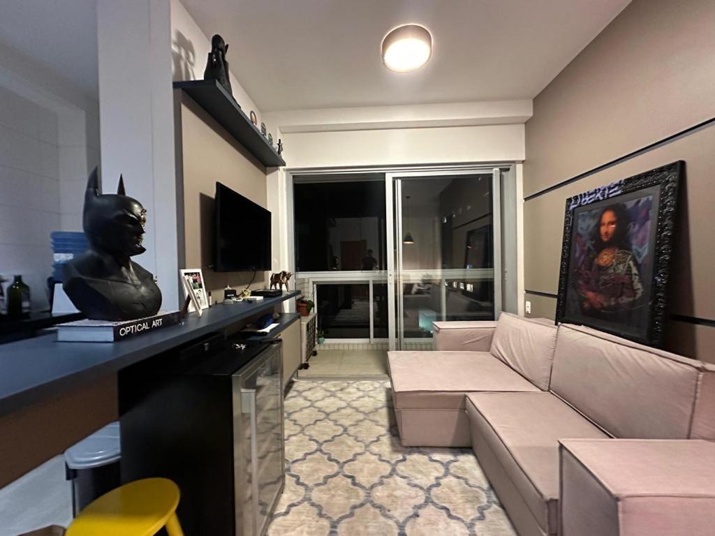 Apartamento Flat Vista Mar Em Santos Exterior foto