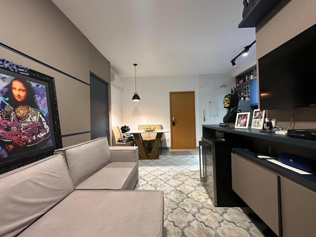 Apartamento Flat Vista Mar Em Santos Exterior foto