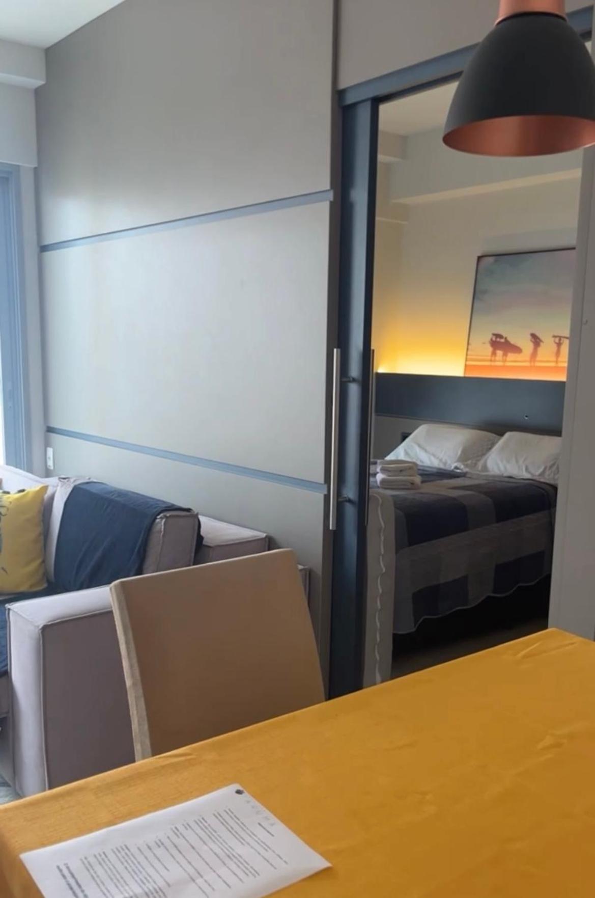 Apartamento Flat Vista Mar Em Santos Exterior foto